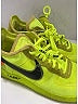 Off-White for Nike Yellow Volt Air Force Sneakers Size 6 1/2 - photo 5