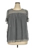 Max Studio 100% Nylon Gray Short Sleeve T-Shirt Size 2X - photo 1