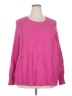 Nic + Zoe Pink Pullover Sweater Size 2X - photo 1