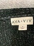 Ava & Viv 100% Polyester Black Cardigan Size 1X - photo 7