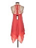 BCBG Paris 100% Polyester Orange Casual Dress Size 0 - photo 2