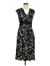 Evan Picone Print Black Cocktail Dress Size 6 - photo 1