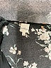 Kaileigh Floral Black Jumpsuit Size L - photo 4