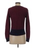 Brooklyn Industries Color Block Burgundy Pullover Sweater Size S - photo 2