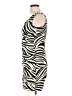 En Focus Studio Animal Print Ivory Cocktail Dress Size 4 - photo 5