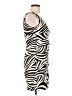 En Focus Studio Animal Print Ivory Cocktail Dress Size 4 - photo 4