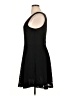 Just Fab 100% Polyester Solid Black Casual Dress Size XL - photo 5