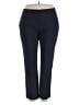 Lands' End Solid Blue Active Pants Size 2X - photo 1