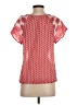 Soft Joie Red Short Sleeve Blouse Size 0 - photo 2