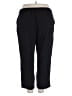 Jones New York Solid Black Active Pants Size 3X - photo 2