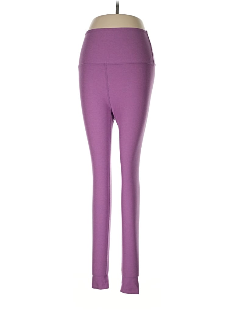 Pre-owned Beyond Yoga Yoga Pants In Purple