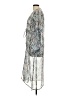 Kendall & Kylie 100% Polyester Silver Kimono Size L - photo 5