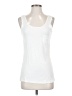 Max Studio White Sleeveless T-Shirt Size S - photo 1