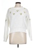 Lucy Paris 100% Polyester Stars White Pullover Sweater Size L - photo 1
