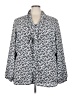 Doe & Rae 100% Polyester Gray 3/4 Sleeve Blouse Size 4X - photo 1