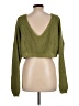 Boohoo Green Pullover Sweater Size L - photo 2