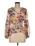 Joie 100% Silk Orange 3/4 Sleeve Silk Top Size M - photo 1