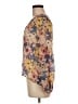 Joie 100% Silk Orange 3/4 Sleeve Silk Top Size M - photo 5