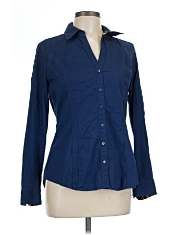 Express Long Sleeve Button-Down Shirt (view 1)