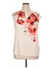 The Limited Floral Ivory Sleeveless Blouse Size XL - photo 1