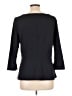 Ann Taylor Black 3/4 Sleeve Top Size L - photo 2