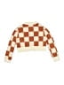 Max Studio Checkered-gingham Orange Pullover Sweater Size 4 - photo 2