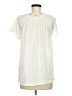 Ann Taylor LOFT 100% Polyester Ivory Short Sleeve Blouse Size M - photo 2