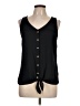 Fortune + Ivy 100% Polyester Black Tank Top Size L - photo 1