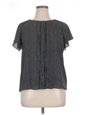 Worthington Short Sleeve Blouse (view 1)