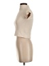 Zara Tan Short Sleeve Top Size S - photo 5