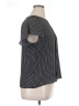 Worthington Black Short Sleeve Blouse Size XL (petite) - photo 4
