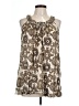 White Stag Brown Sleeveless Blouse Size L - photo 1