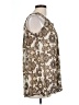 White Stag Brown Sleeveless Blouse Size L - photo 4