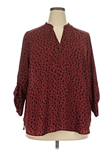 Lush 3/4 Sleeve Blouse (view 1)