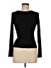 White Birch Black Long Sleeve Top Size M - photo 1
