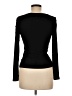 White Birch Black Long Sleeve Top Size M - photo 2