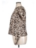 Forever 21 Plus 100% Polyester Animal Print Brown Long Sleeve Blouse Size 0X - photo 5