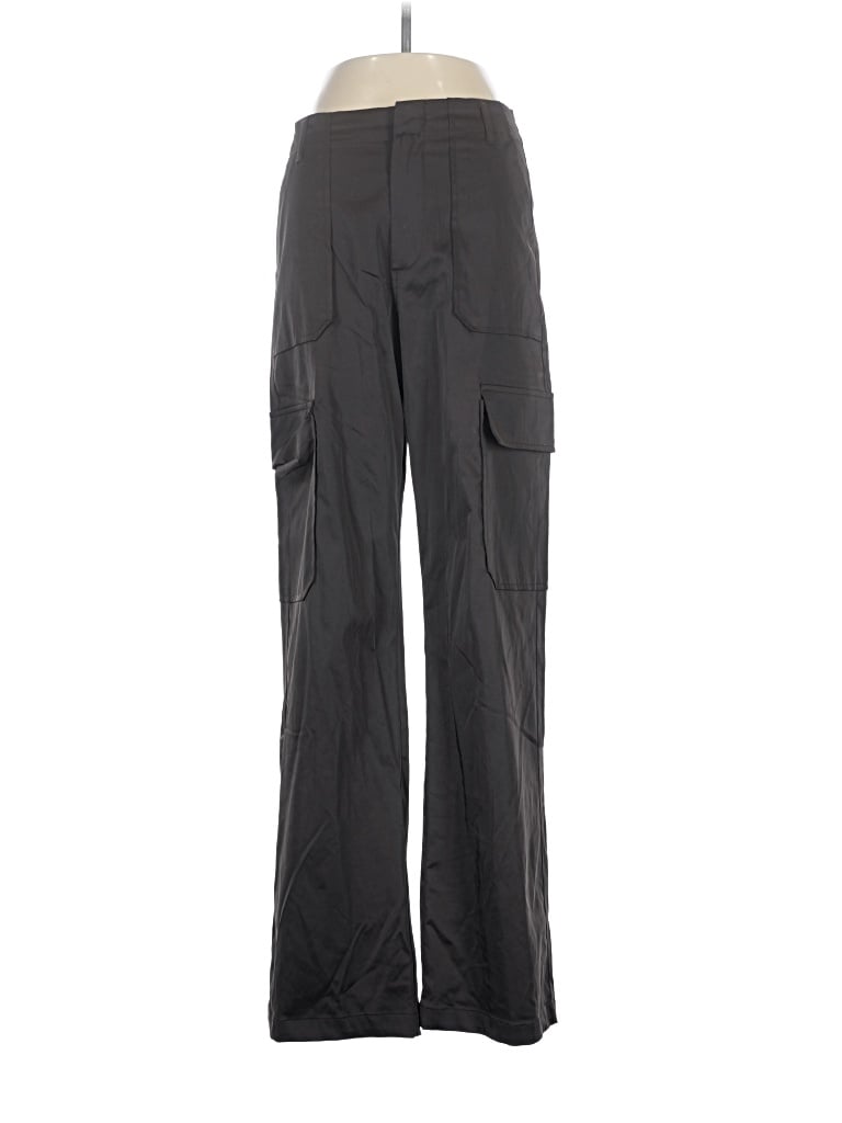 Pre-owned Zara Cargo Pants In Gray