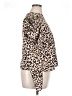 Forever 21 Plus 100% Polyester Animal Print Brown Long Sleeve Blouse Size 0X - photo 4