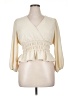 BCBGeneration 100% Polyester Ivory 3/4 Sleeve Blouse Size XL - photo 1