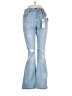 Vanilla Star Hearts Blue Jeans Size 14 - photo 1