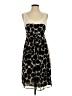 Sandro Animal Print Black Cocktail Dress Size Sm (1) - photo 1