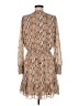 MICHAEL Michael Kors 100% Polyester Animal Print Tan Cocktail Dress Size M - photo 2