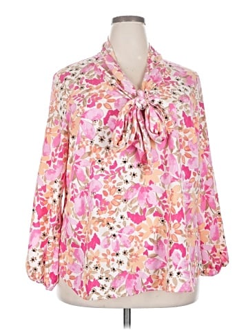 Bar III Long Sleeve Blouse (view 1)