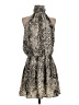 Do & Be Paisley Silver Casual Dress Size S - photo 1