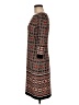Wisp Print Brown Casual Dress Size 8 - photo 5