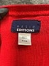 Basic Editions Red Long Sleeve Top Size 7 - 8 - photo 3