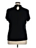 Style&Co Black Short Sleeve Top Size XL - photo 2
