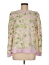 Crown & Ivy Floral Pink Pullover Sweater Size M - photo 1