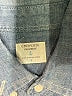 Crewcuts 100% Cotton Chevron-herringbone Blue Long Sleeve Button-Down Shirt Size 8 - photo 3